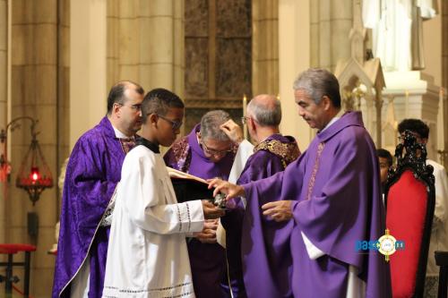 Missa Quarta-feira de Cinzas na Catedral_Foto Rogerio Tosta/Ascom Diocese de Petrópolis