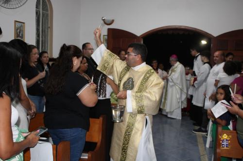 Missa com Dom Joel, na Capela Menino Jesus, Paróquia São Cristóvão em Teresópolis Rogerio Tosta / Ascom Diocese de Petrópolis