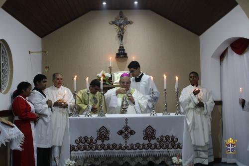 Missa com Dom Joel, na Capela Menino Jesus, Paróquia São Cristóvão em Teresópolis Rogerio Tosta / Ascom Diocese de Petrópolis