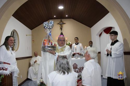 Missa com Dom Joel, na Capela Menino Jesus, Paróquia São Cristóvão em Teresópolis Rogerio Tosta / Ascom Diocese de Petrópolis