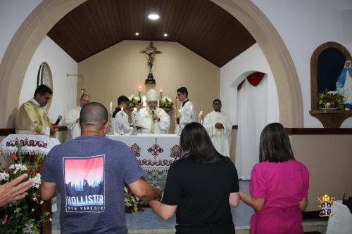 Missa com Dom Joel, na Capela Menino Jesus, Paróquia São Cristóvão em Teresópolis Rogerio Tosta / Ascom Diocese de Petrópolis