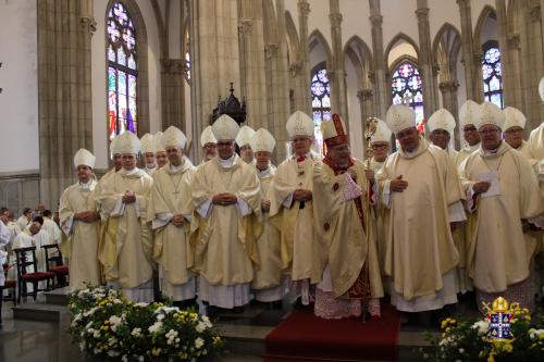 Missa da Posse Dom Joel Portella Amado na Diocese de Petrópolis