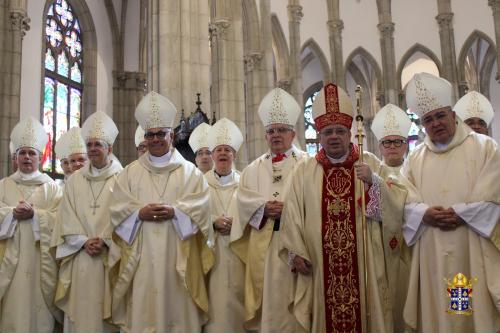 Missa da Posse Dom Joel Portella Amado na Diocese de Petrópolis