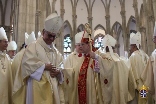 Missa da Posse Dom Joel Portella Amado na Diocese de Petrópolis