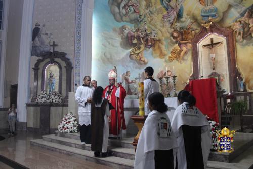 Missa de Crisma na Paróquia Nossa Senhora do Rosário_Fotos Rogerio Tosta