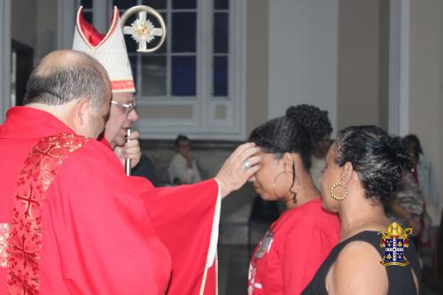 Missa de Crisma na Paróquia Nossa Senhora do Rosário_Fotos Rogerio Tosta