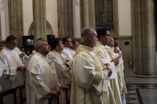 Missa de abertura na Catedral de Petrópolis