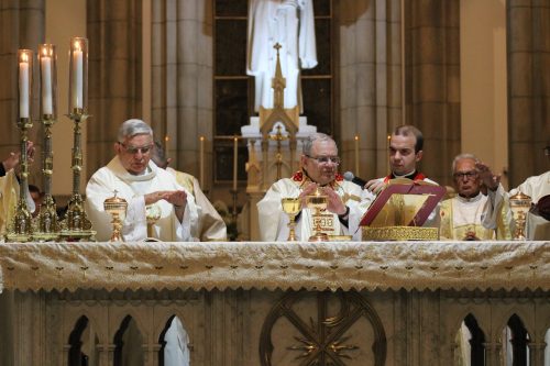 Missa de abertura na Catedral de Petrópolis