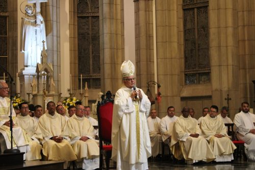 Missa de abertura na Catedral de Petrópolis