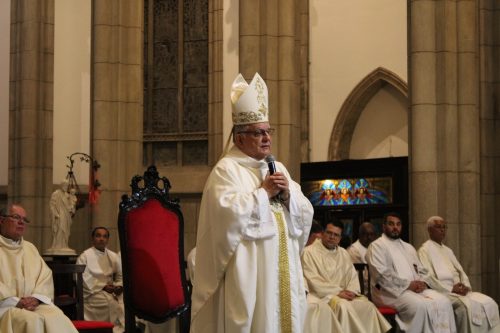 Missa de abertura na Catedral de Petrópolis