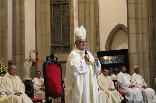 Missa de abertura na Catedral de Petrópolis
