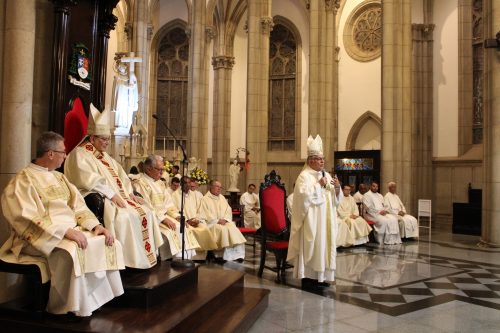 Missa de abertura na Catedral de Petrópolis