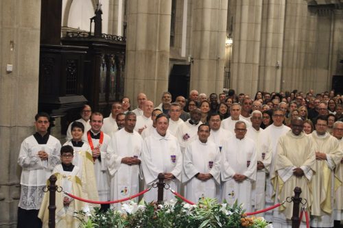 Missa de abertura na Catedral de Petrópolis