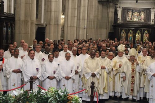 Missa de abertura na Catedral de Petrópolis