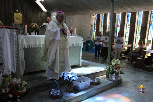 Missa festa Nossa Senhora de Lourdes com Dom Joel, Convento de Lourdes_Foto Rogerio Tosta_Ascom Diocese de Petrópolis