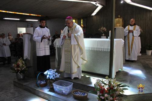 Missa festa Nossa Senhora de Lourdes com Dom Joel, Convento de Lourdes_Foto Rogerio Tosta_Ascom Diocese de Petrópolis