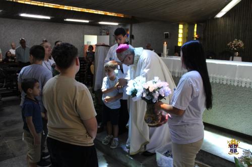 Missa festa Nossa Senhora de Lourdes com Dom Joel, Convento de Lourdes_Foto Rogerio Tosta_Ascom Diocese de Petrópolis