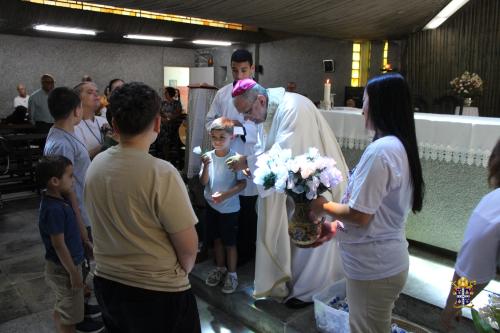 Missa festa Nossa Senhora de Lourdes com Dom Joel, Convento de Lourdes_Foto Rogerio Tosta_Ascom Diocese de Petrópolis