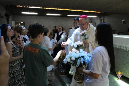 Missa festa Nossa Senhora de Lourdes com Dom Joel, Convento de Lourdes_Foto Rogerio Tosta_Ascom Diocese de Petrópolis