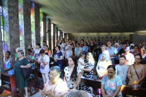 Missa festa Nossa Senhora de Lourdes com Dom Joel, Convento de Lourdes_Foto Rogerio Tosta_Ascom Diocese de Petrópolis