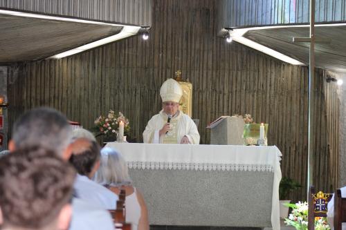 Missa festa Nossa Senhora de Lourdes com Dom Joel, Convento de Lourdes_Foto Rogerio Tosta_Ascom Diocese de Petrópolis