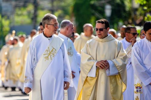 Diácono Marco Carvalho e o Padre João Rosa