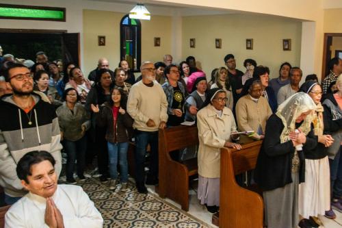 Missa de reinauguração da Capela Santa Clara