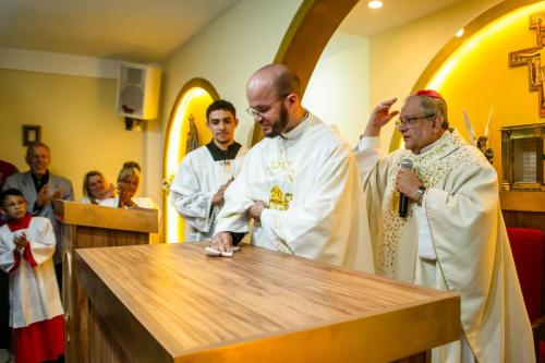 Missa de reinauguração da Capela Santa Clara