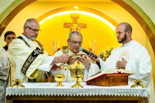 Missa de reinauguração da Capela Santa Clara