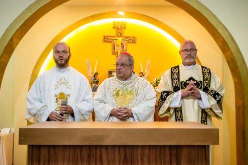 Missa de reinauguração da Capela Santa Clara