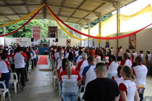 Retiro Missão Casais Restaurados Missa com Dom Joel_Foto Rogerio Tosta_Ascom Diocese de Petrópolis