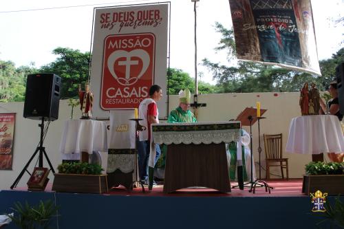 Retiro Missão Casais Restaurados Missa com Dom Joel_Foto Rogerio Tosta_Ascom Diocese de Petrópolis