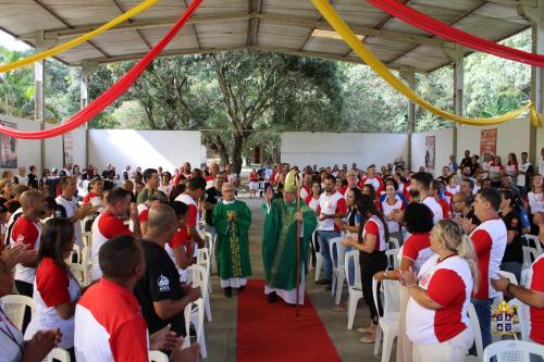 Retiro Missão Casais Restaurados Missa com Dom Joel_Foto Rogerio Tosta_Ascom Diocese de Petrópolis