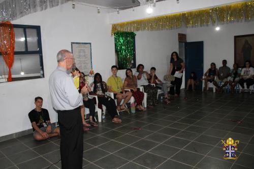 Retiro dos jovens da Paróquia São José do Itamarati