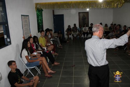 Retiro dos jovens da Paróquia São José do Itamarati