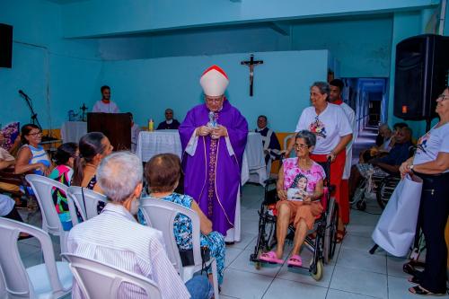 Dom Joel visita Lar Idosos em Magé Fotos lohserafimretratos