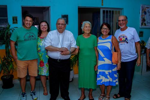 Dom Joel visita Lar Idosos em Magé Fotos lohserafimretratos